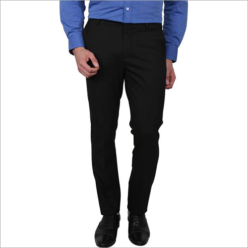 Dry Cleaning Mens Black Cotton