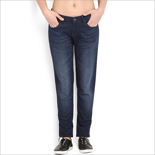 Black Mens Regular Jeans