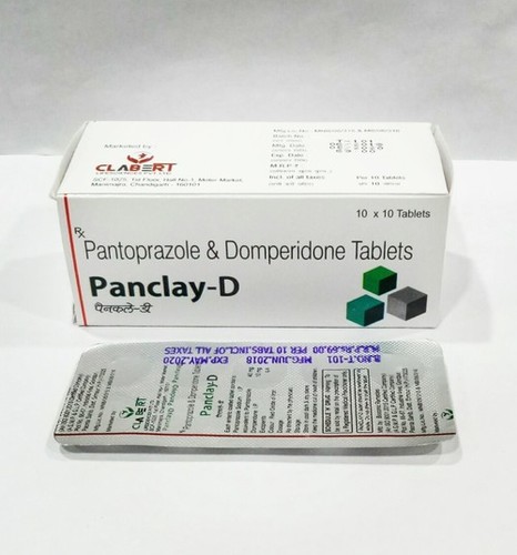Pantoprazole & Domperidone Tablets - 10 mg, 10x10 Alu Alu Pack | Oral Use, Prokinetic, Acid Reduction, Gastric Ulcer Treatment