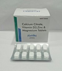 Calcium Citrate Vitamin D3 Zinc & Magnesium Tablets