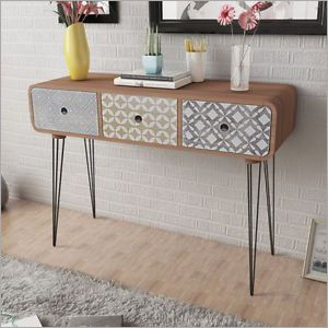 Wooden Console 3 Drawer