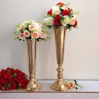Set of 2 Metal Flower Pots