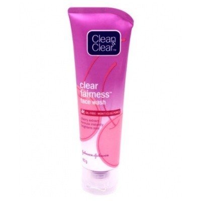 Clean & Clear Clear Fairness Face Wash, 80g