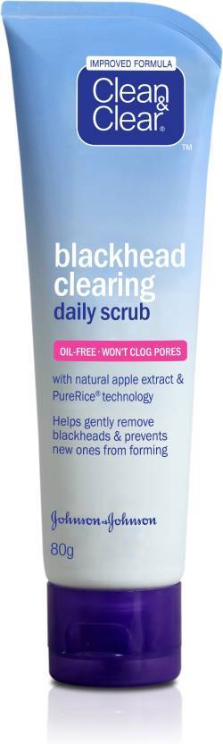 Clean & Clear Blackhead Clearing Daily Scrub, 80g