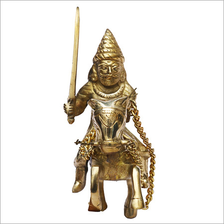 Bike Brass Statue