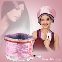 Kawachi Hair Care Thermal Spa Treatment With New Beauty Steamer Nourishing Heating Head Cap - Waterproof Plastic Film, Detachable, Flame-retardant Design, Electronic Temperature Control
