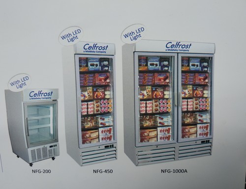 Upright Showcase Freezer / Display Freezer (Celfrost) (NFG-450) (NFG-1000A)