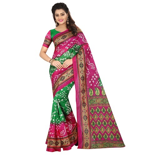 New Designer Bandhani Saree