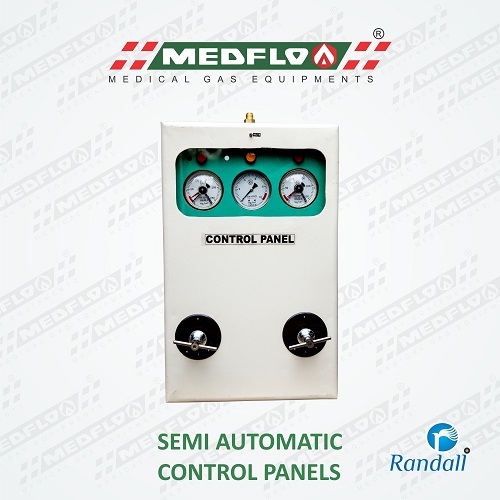 Medical Semi Automatic Oxygen Control Panel Application: Industrial