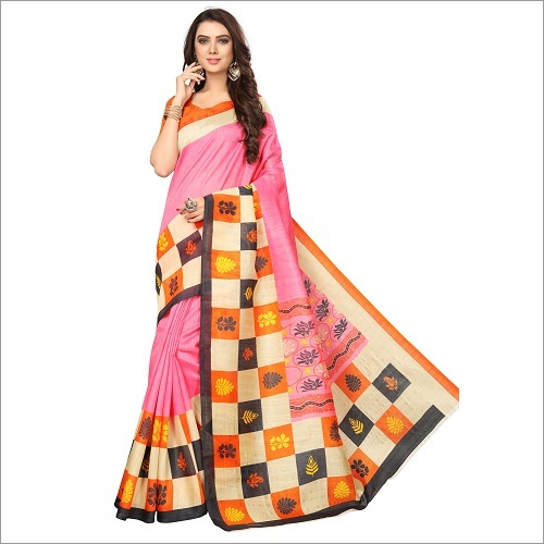 Bhagalpuri Silk Printed Sarees