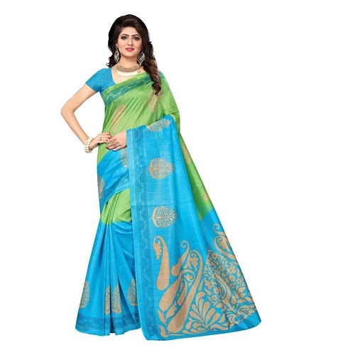 Bhagalpuri Silk Printed Sarees