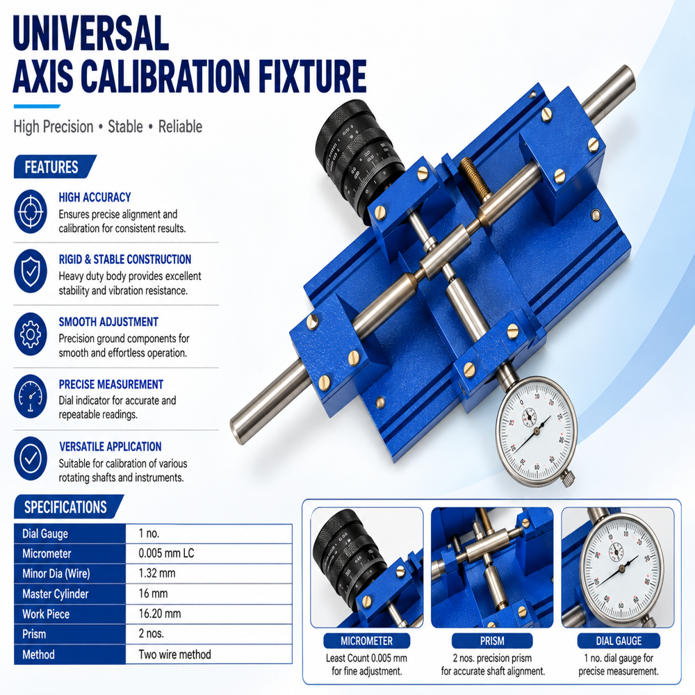 Floating Carriage Micrometer - Color: Blue