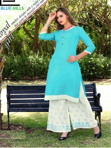 Blue Kurti