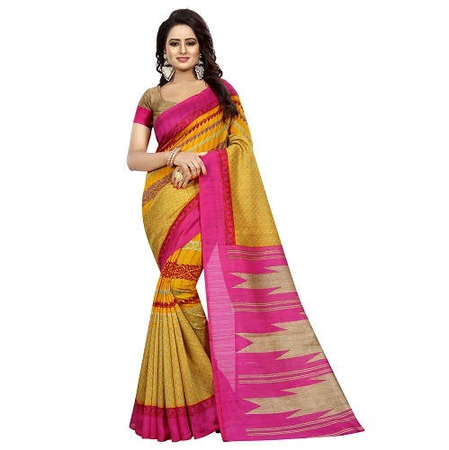 Bhagalpuri Printed  Sarees