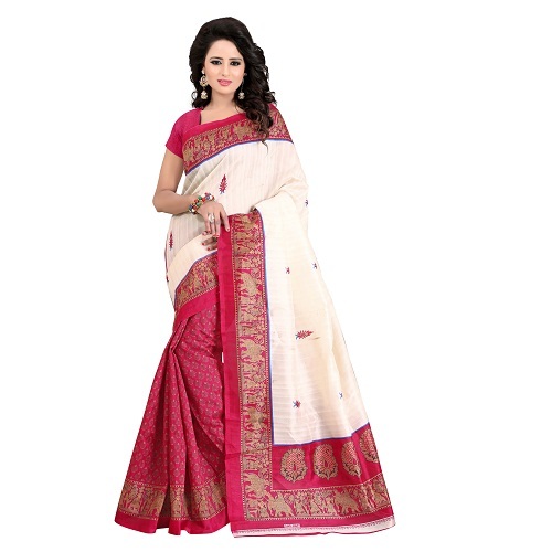 Bhagalpuri Printed  Sarees