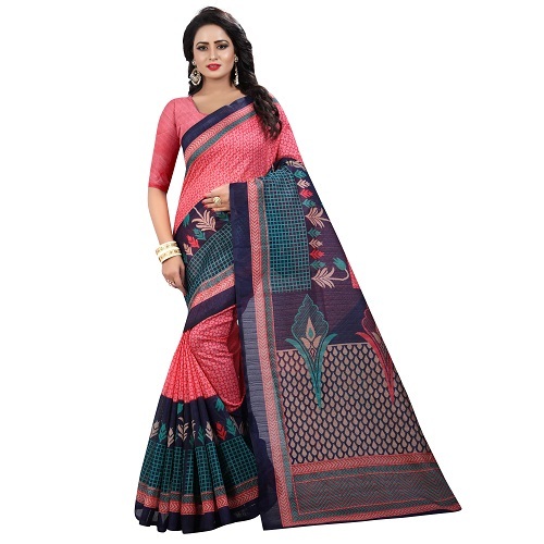 Bhagalpuri Printed  Sarees