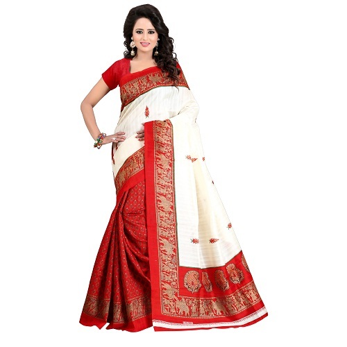 Bhagalpuri Printed  Sarees