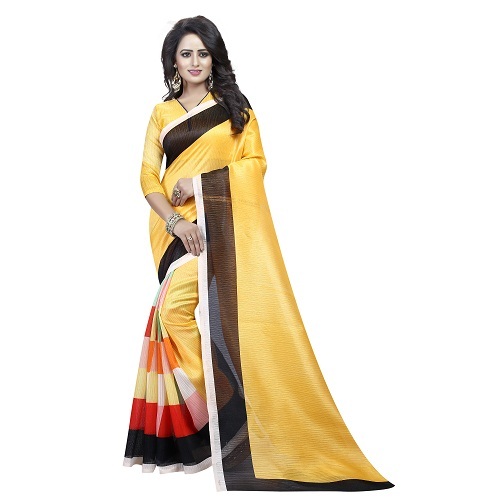 Bhagalpuri Printed Silk saree