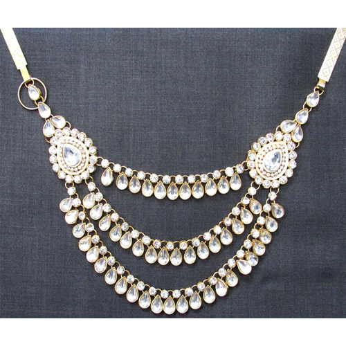 Stone Waist Belt - Alloy, Lightweight Design | Bridal Jewelry Sets, Perfect for Engagements, Weddings, or Parties with Stunning Diamond Detail