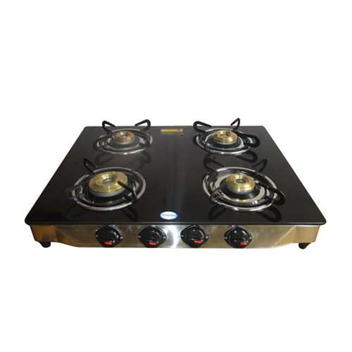 SS four Gas Burner By DOORS TECHNOLOGIES