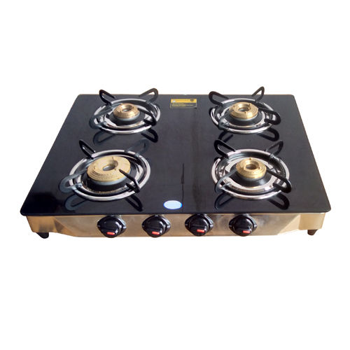 Four burner gas stove