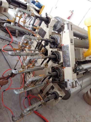 corrugation gas machine