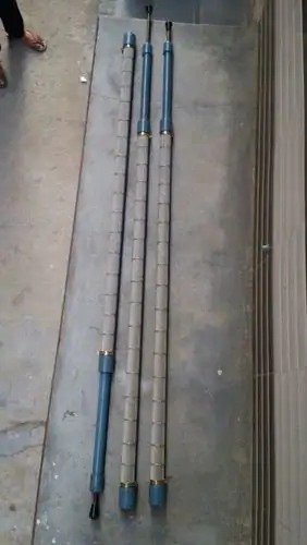 corrugation gas heater