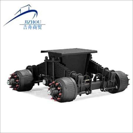 Drum Type Semi Truck Bogie Suspension - Color: Black