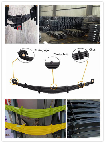 Trailer Leaf Spring Assembly For Truck Suspension