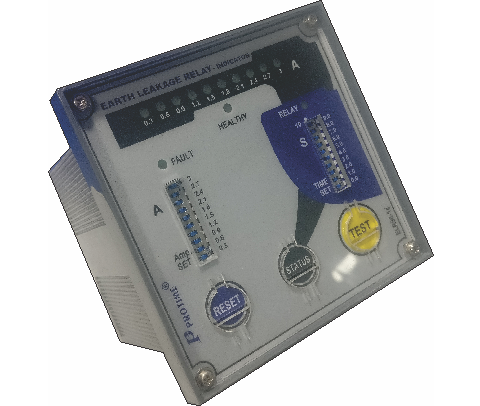 Earth Leakage Relays Elr96-1C/I D:0.3A-3.0A - Contact Load: Low Power