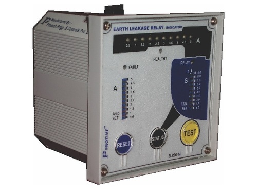 Earth Leakage Relays Elr96-1/I E:0.5A-5.0A - Contact Load: Low Power
