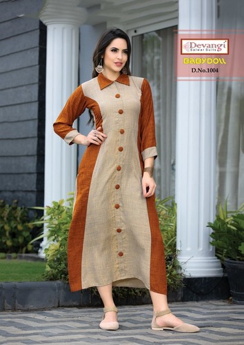 Multi Colour Women Wear Kurti