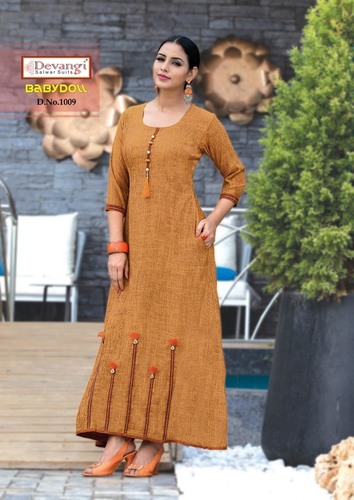 Multi Colour Latest Fancy Kurti
