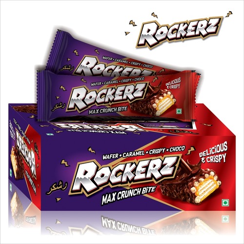 CARAMEL CRISPY CHOCO COATED WAFER