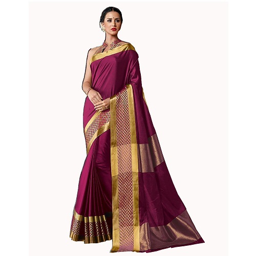 Cotton Plain Sarees