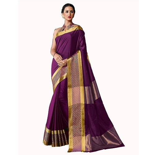 Cotton Plain Sarees