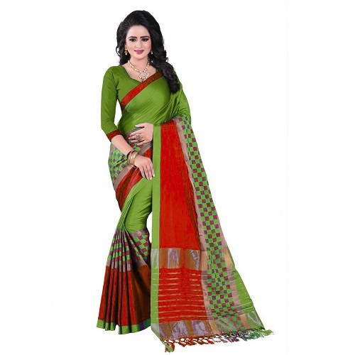 Pink Printed  Sarees