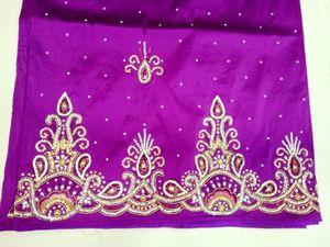 hand work fabric design