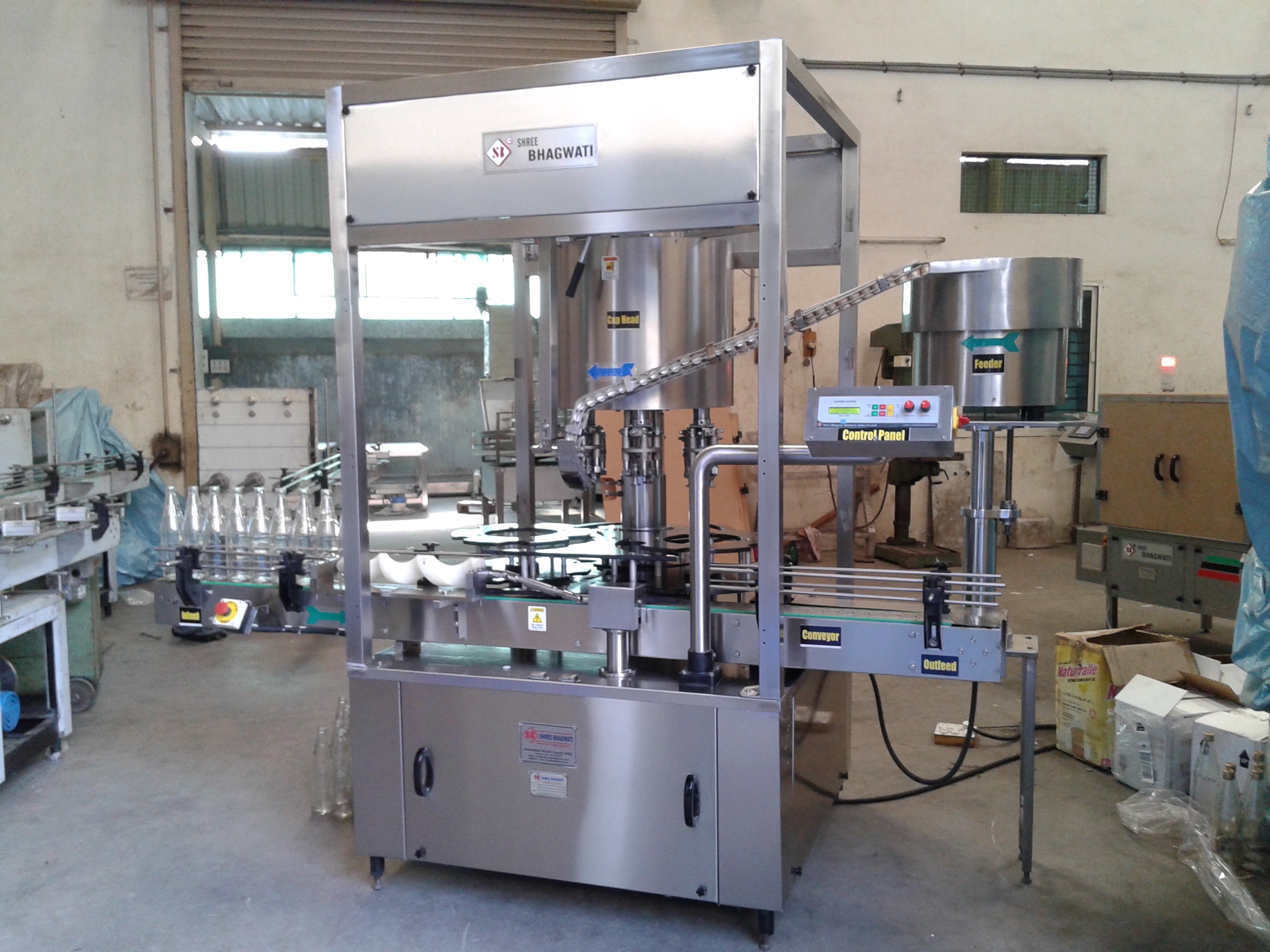 Automatic Six Head ROPP Cap Sealing Machine