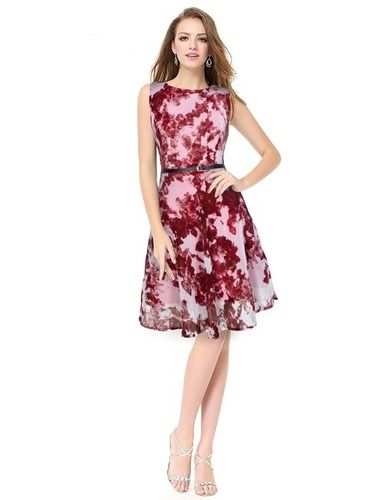 Vincy Fashion Western Georgette Ladies Frock