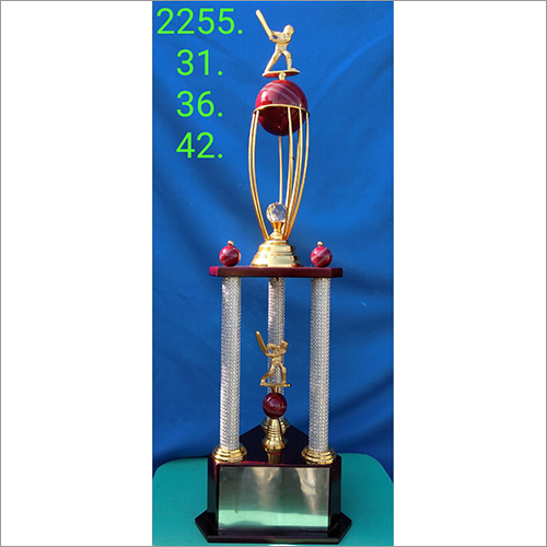 Colorful Basketball Award Trophy