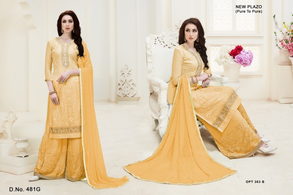 Georgette Embroidery Work Suits