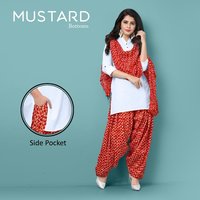 Traditional Pure Cotton Punjabi Suits