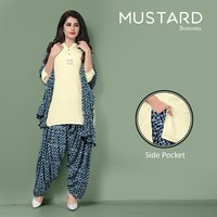 Traditional Pure Cotton Punjabi Suits