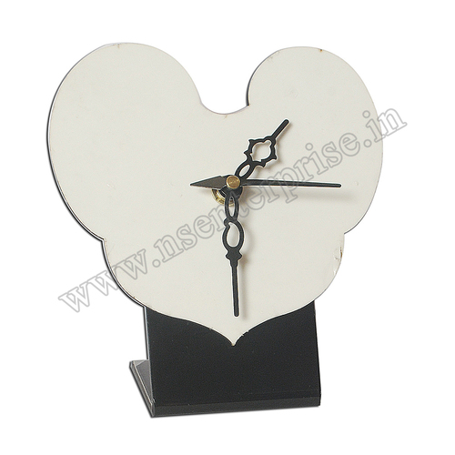 MDF Photo Frame - Eco-Friendly White Wooden Design, High-Quality Sublimation Coating for Colorful Personalization