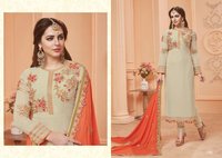 Latest Georgette Anarkali Salwar Suits