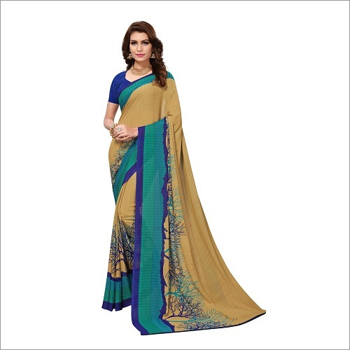 New Trendy Georgette Designer Saree