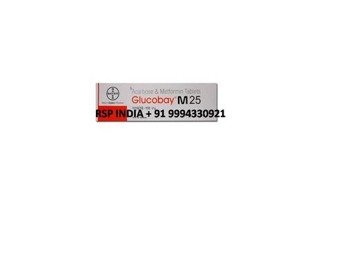 Glucobay M 25Mg Tablet General Drugs