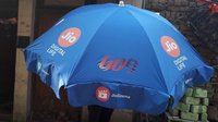 Promotional Umbrella - Paint Material, Multicolor Design | Smooth Finish, Custom Logo Available, Perfect For Rainy Occasions