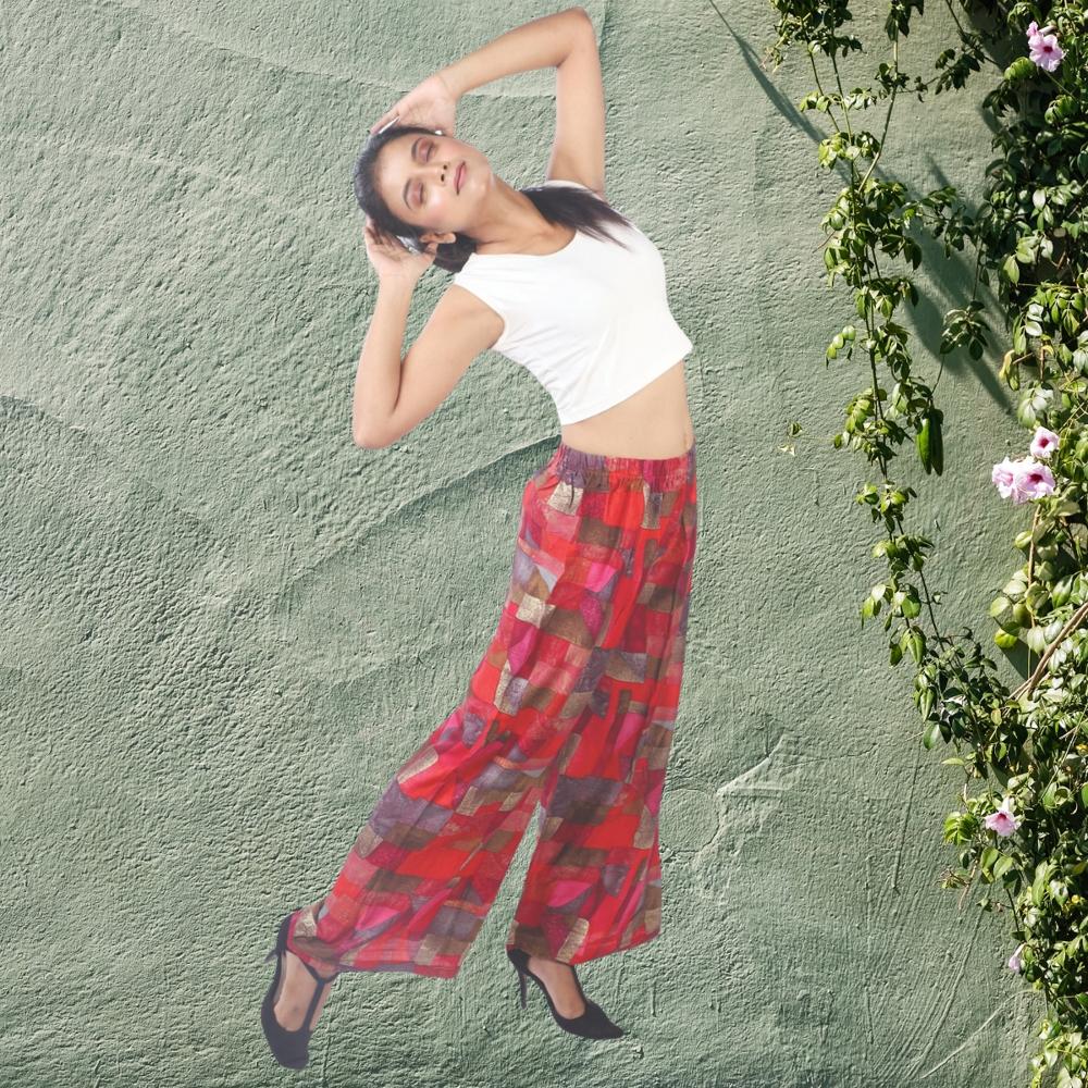 Splendid Printed Palazzo  Free Size